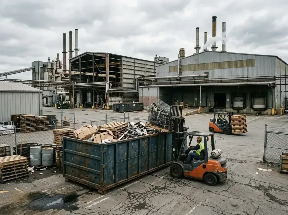 industrial-factory-scrap-conta-003 — frequently asked questions, Cheap Roll-off Dumpster Rentals in Oatfield, OR